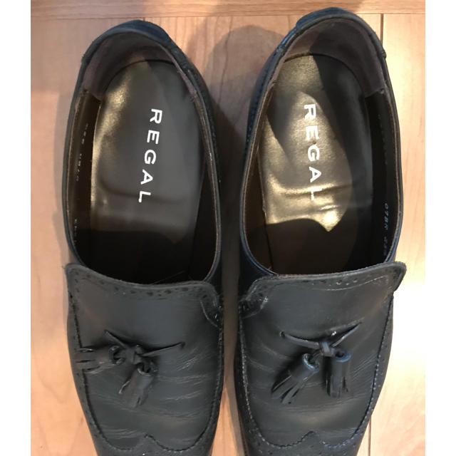 REGAL(リーガル)のリーガル ウイングタッセル ローファー 25.5 メンズの靴/シューズ(ドレス/ビジネス)の商品写真