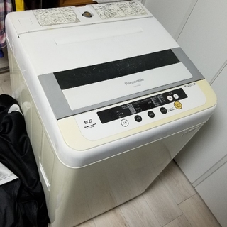 パナソニック(Panasonic)の【洗濯機】Panasonic 全自動洗濯機 NA-F50B3 白(洗濯機)