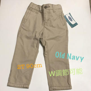 オールドネイビー(Old Navy)の☀︎新品Old Navy 2T90cmチノパン②(パンツ/スパッツ)