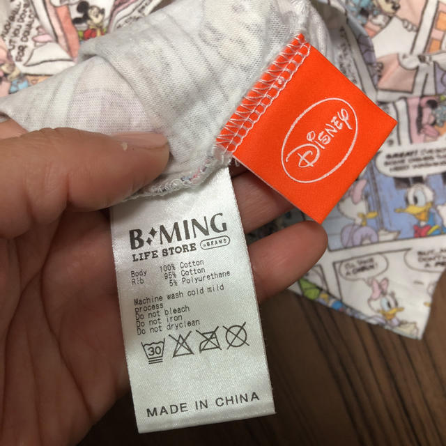 B:MING LIFE STORE by BEAMS(ビーミング ライフストア バイ ビームス)のまあさま専用！Bming♡ビームス♡コミックミッキーTシャツ♡サイズ100 キッズ/ベビー/マタニティのキッズ服男の子用(90cm~)(Tシャツ/カットソー)の商品写真