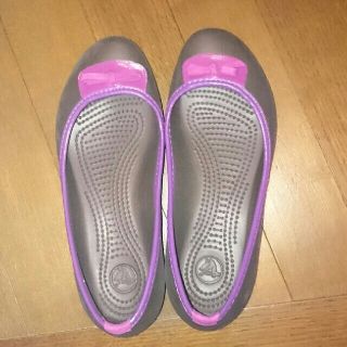 クロックス(crocs)のクロックスサンダル  ｻｲｽﾞ7(サンダル)