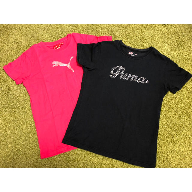 PUMA(プーマ)のPUMA Tシャツ2枚セット レディースのトップス(Tシャツ(半袖/袖なし))の商品写真