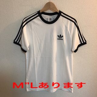 アディダス(adidas)のadicolor アディダス オリジナルス 3ストライプス 半袖 Tee 白(Tシャツ/カットソー(半袖/袖なし))