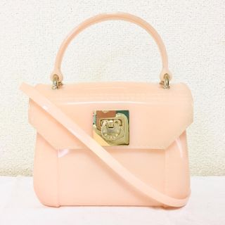 フルラ(Furla)の【お値下げ】FURLA キャンディ バッグ フルラ ピンク(ハンドバッグ)