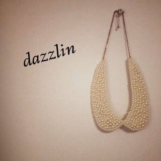 ダズリン(dazzlin)のdazzlin＊つけ襟風ネックレス(ネックレス)