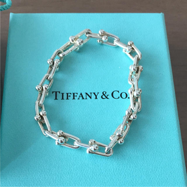 Tiffany & Co. - ティファニー ハードウェアリンクブレスレットの通販 by ichan｜ティファニーならラクマ