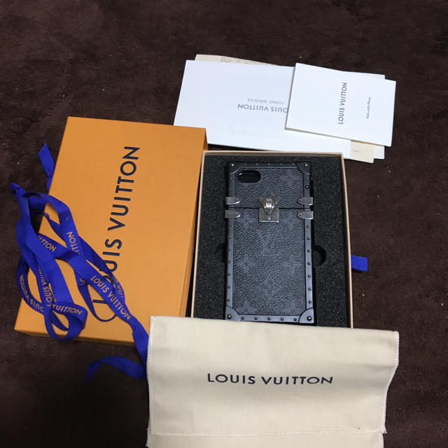 LOUIS VUITTON(ルイヴィトン)の退会セール！！ルイヴィトン  アイトランク iPhone7,8  スマホ/家電/カメラのスマホアクセサリー(iPhoneケース)の商品写真