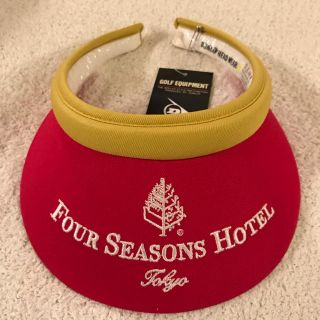 ダンロップ(DUNLOP)のFour Seasons HOTEL Tokyo バイザー 未使用品(キャップ)