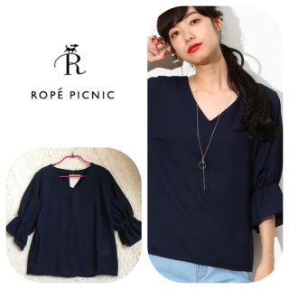 ロペピクニック(Rope' Picnic)のロペピクニック ★ Dカン付キャンディスリーブプルオーバー(シャツ/ブラウス(長袖/七分))