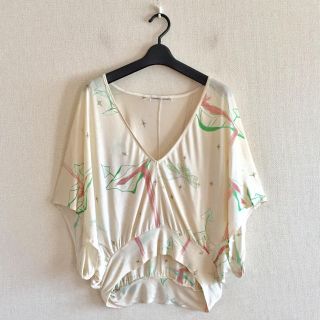 ツモリチサト(TSUMORI CHISATO)のツモリチサト♡シルク100%のゆったりプルオーバー(カットソー(長袖/七分))