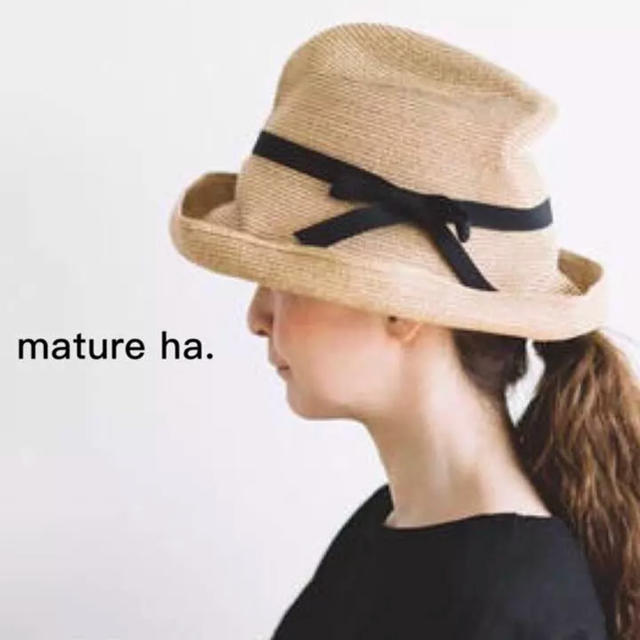 気質アップ
 m＊様専用⑅◡̈*マチュアーハ（mature ha）ボックスハット 帽子