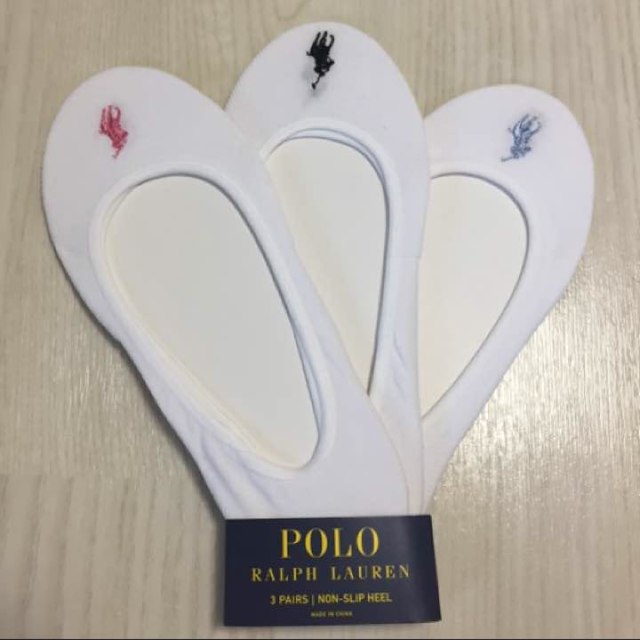 POLO RALPH LAUREN(ポロラルフローレン)のプチギフトに  送料無料 ポロ ラルフローレン レディース 靴下 3足セット レディースのレディース その他(その他)の商品写真