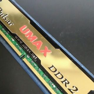 値下げ　メモリ　pulsar umax DDR2 1066 4GB (PCパーツ)