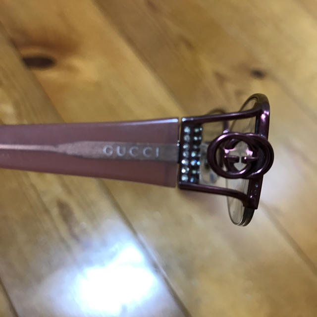 Gucci(グッチ)のGUCCIメガネ レディースのファッション小物(サングラス/メガネ)の商品写真