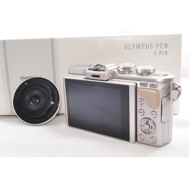 OLYMPUS(オリンパス)の❤️みるく様専用❤️新品⭐️オリンパスPL8 レンズキット スマホ/家電/カメラのカメラ(ミラーレス一眼)の商品写真