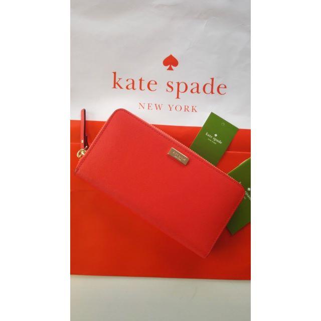 kate spade new york(ケイトスペードニューヨーク)の★★★★★交渉中★★★★★ケイトスペードニューヨーク長財布エレガント赤レッド限定 レディースのファッション小物(財布)の商品写真