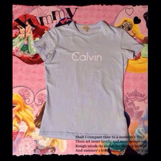 カルバンクライン(Calvin Klein)のcalvin klein Tシャツ☆*M(Tシャツ(半袖/袖なし))