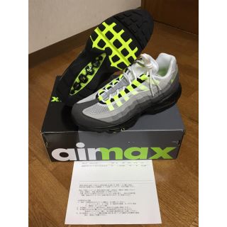 ナイキ(NIKE)のAIR MAX 95 neon yellow(スニーカー)