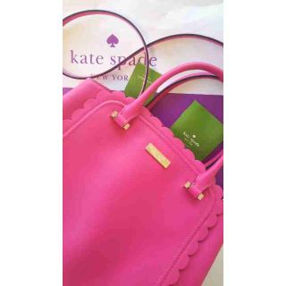 ケイトスペードニューヨーク(kate spade new york)の★★★交渉中★★★ケイトスペードショルダーバッグ姫ショッキングピンクハンドバック(ハンドバッグ)