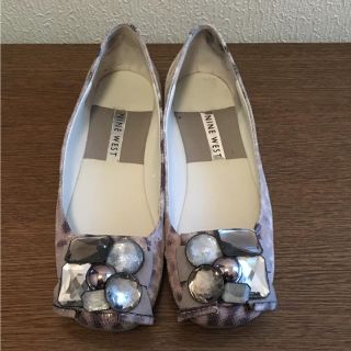 ナインウエスト(NINE WEST)のNINE WEST ビジューフラットシューズ(バレエシューズ)