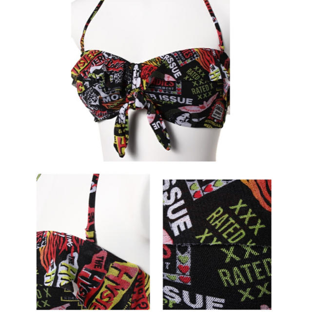 HYSTERIC GLAMOUR - ヒステリックグラマー 総柄水着 新品タグ付きの HYSTERIC GLAMOUR - ヒステリックグラマー 総柄水着 新品タグ付きの