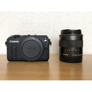 キヤノン(Canon)のキヤノン EOS M ボディ＆18-55mmレンズセット【美品】(ミラーレス一眼)