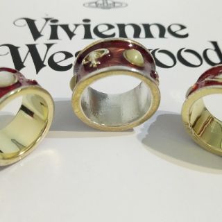 ヴィヴィアンウエストウッド(Vivienne Westwood)のahalfさま購入用 キングリング赤 ダメージありUSED品(リング(指輪))