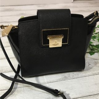 ヴィヴィアンウエストウッド(Vivienne Westwood)の【美品】Vivienne Westwood ショルダーバッグ  スクイグル柄(ショルダーバッグ)