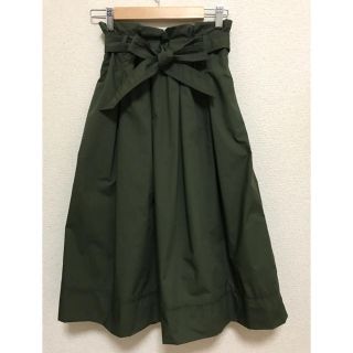 ユニクロ(UNIQLO)の★kyonpeppe様専用★UNIQLOロングスカート Sサイズ カーキ色(ロングスカート)