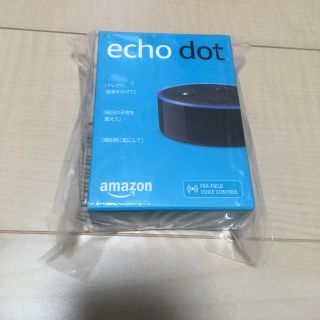 amazon echo dot ブラック(スピーカー)