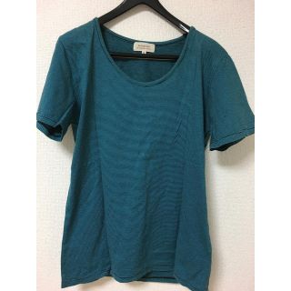 ヒロミチナカノ(HIROMICHI NAKANO)の【美品】HIROMICHI NAKANO 半袖カットソー 極細ボーダー M(Tシャツ/カットソー(半袖/袖なし))