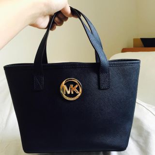 マイケルコース(Michael Kors)のマイケルコースMKレザートートミニハンドバッグ(ハンドバッグ)