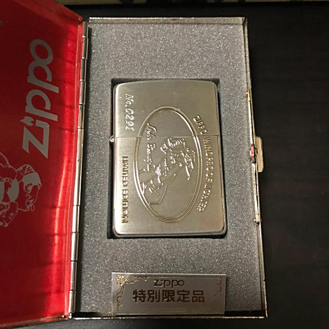 ZIPPO(ジッポー)の未使用品 ヴィンテージ zippo  LIMITED EDITION 特別限定版 メンズのファッション小物(タバコグッズ)の商品写真