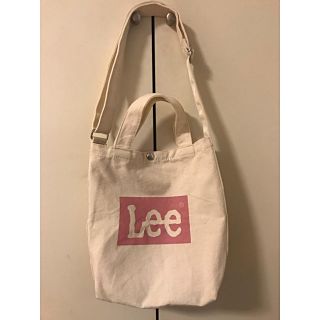 リー(Lee)のLee リー キャンバストート 2WAY  ピンク(トートバッグ)