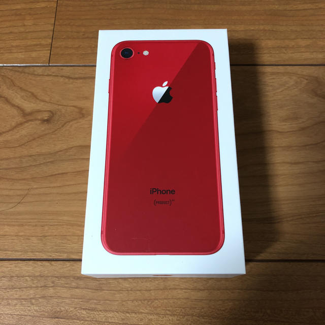 iPhone - au iPhone8 64GB RED simフリー