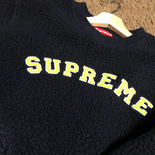 【ボックスロ】 Supreme - Supreme Polartec Deep Pile Crewneck XLの きありがと