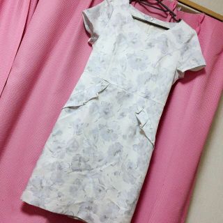 プロポーションボディドレッシング(PROPORTION BODY DRESSING)の【美品】花柄ワンピース(ひざ丈ワンピース)