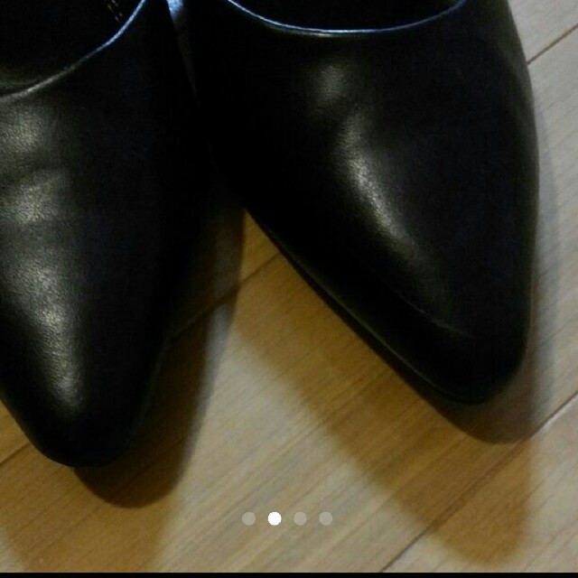 月曜日限定値下げ　used　パンプス　ブラック　24.0 フォーマル レディースの靴/シューズ(ハイヒール/パンプス)の商品写真