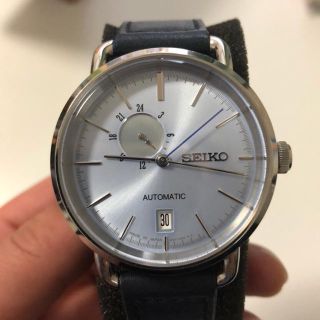 セイコー(SEIKO)のSEIKO スピリットスマート 裏スケ ネイビー腕時計(腕時計(アナログ))