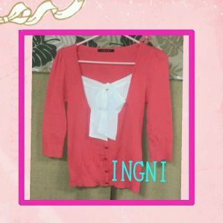 イング(INGNI)のINGNI  カットソー  M (カットソー(長袖/七分))