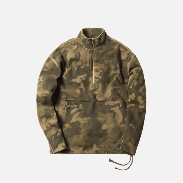 KITH Classic Harf-Zip  -  Camo 1