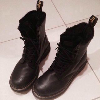 ドクターマーチン(Dr.Martens)の人気♡ボア付き８ホール(ブーツ)