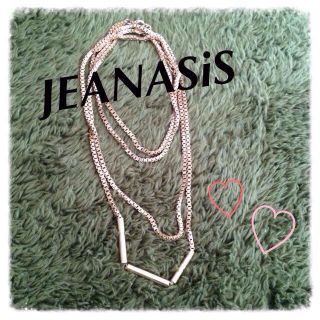 ジーナシス(JEANASIS)のJEANASiS ゴールドネックレス(ネックレス)