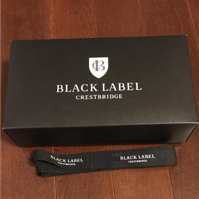 BLACK LABEL CRESTBRIDGE(ブラックレーベルクレストブリッジ)の人気ブランドBLACK LABELの箱とリボン2点セット レディースのバッグ(ショップ袋)の商品写真