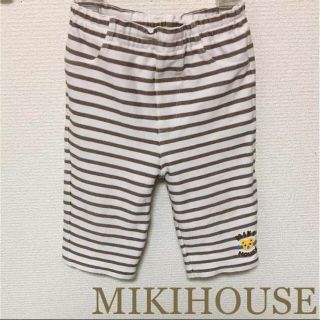 ミキハウス(mikihouse)の2着おまとめ専用！ミキハウス☆パンツ 春 夏 秋 ボーダー ハーフパンツ☆(パンツ/スパッツ)