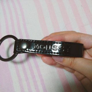 マウジー(moussy)のmoussy キーホルダー 黒(キーホルダー)