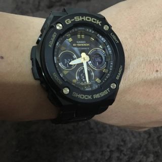 G-SHOCK - 【美品】G-SHOCK G-STEEL GST-W300BD-1AJFの通販 by にっ