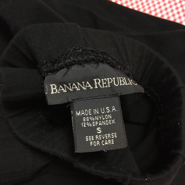 Banana Republic(バナナリパブリック)のバナナリパブリック  黒レギンス レディースのレッグウェア(レギンス/スパッツ)の商品写真