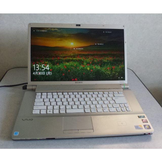 SONY - VGN-FW74FB　画像 16.4インチBlu-ray Windows10