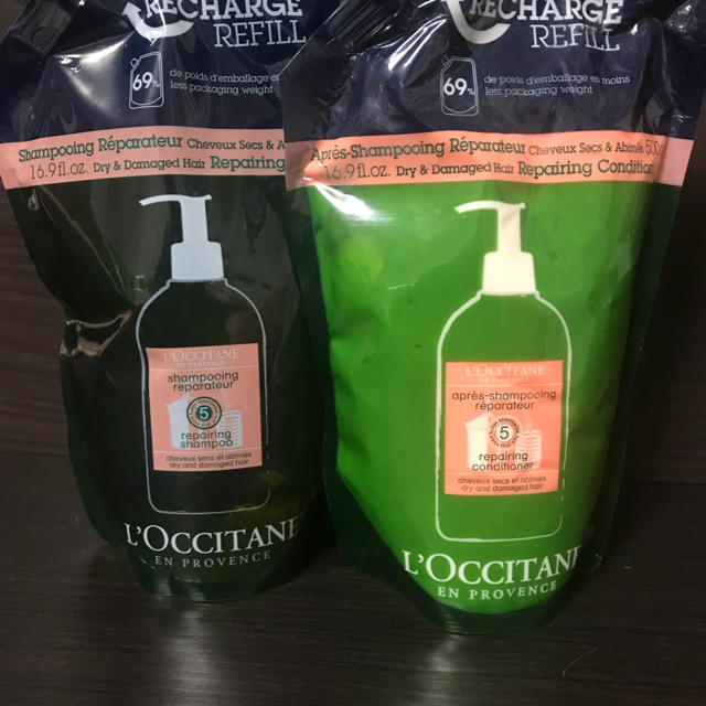 L'OCCITANE - ロクシタン シャンプー&コンディショナー各500ml ...